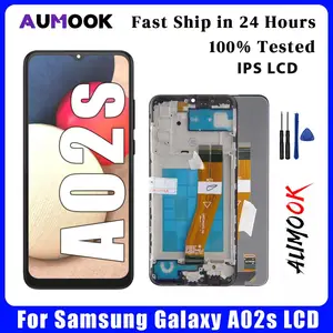 Bilashmart IPS Display Samsung Galaxy A02s A025 LCD Display Touch Screen Digitizer Assembly SM A025F SM A025G Screen Replacement Repair