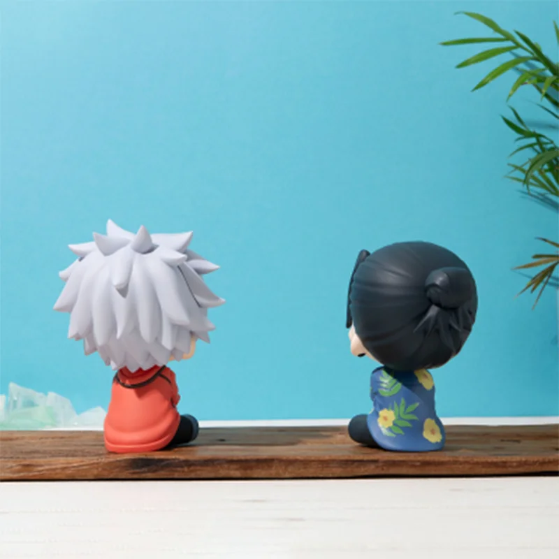 【أصلي 100%】MegaHouse Jujutsu Kaisen- Gojou Satoru Getou Suguru Look Up Okinawa Ver. لعبة مجموعة نماذج شخصيات الرسوم المتحركة