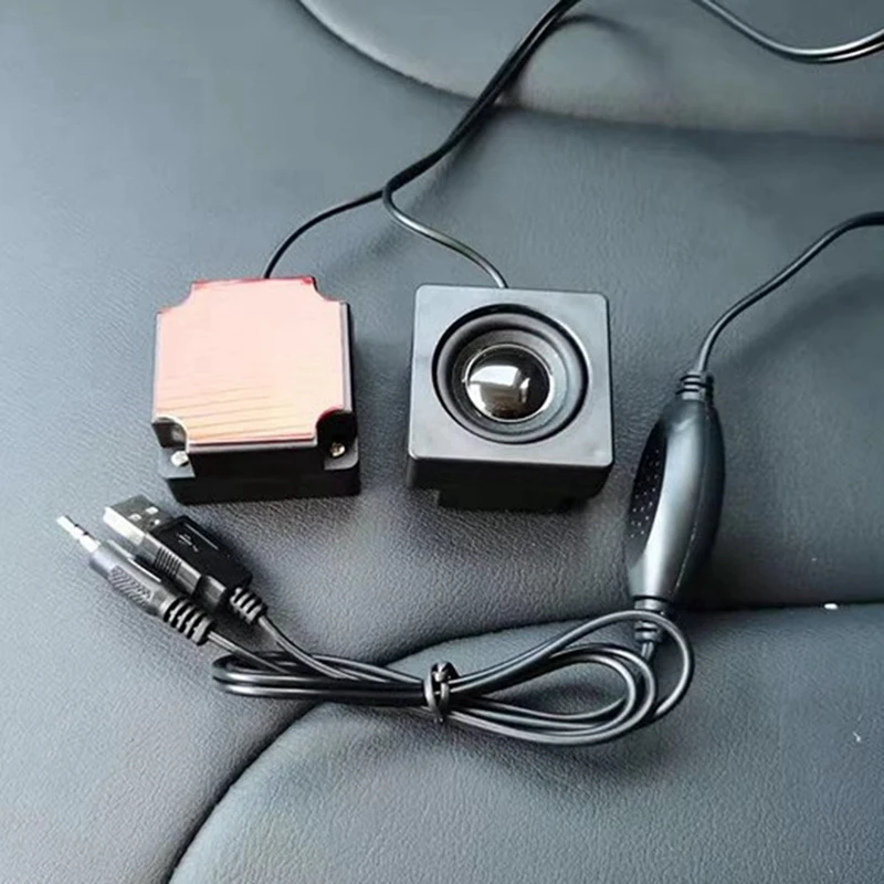 Paste Monitor External Sound Desk Computer Sound Surround Mini USB Speaker Kit DIY Desktop Speakers Kit