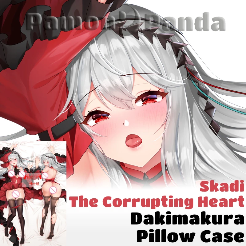 

Skadi The Corrupting Heart Dakimakura Arknights Pillow Case Cushion Cover Hugging Sexy Fullbody Pillowcase Home Bedding Decor