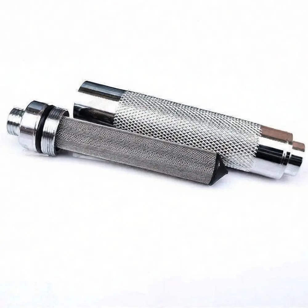 Stainless Steel Agricultural Sprayer Filter High Pressure Pump Strainer Handle Connector Garden Irrigation Watering Tool