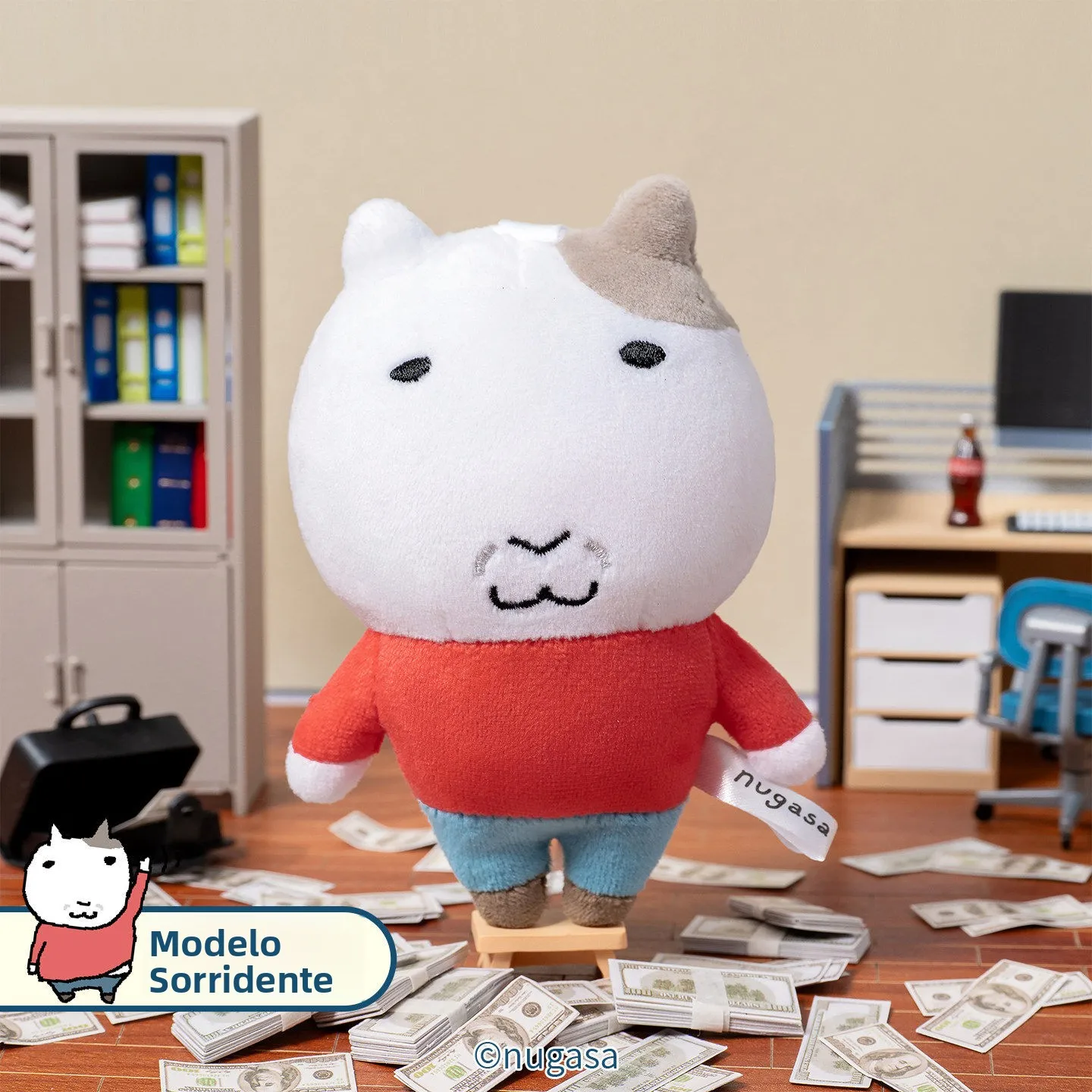 醜い猫のぬいぐるみ-ヴィンテージおもちゃ-収集価値のある置物-泣いている猫のデザイン-トレンディな遊び道具-人形-抽象的なギフト-在庫あり
