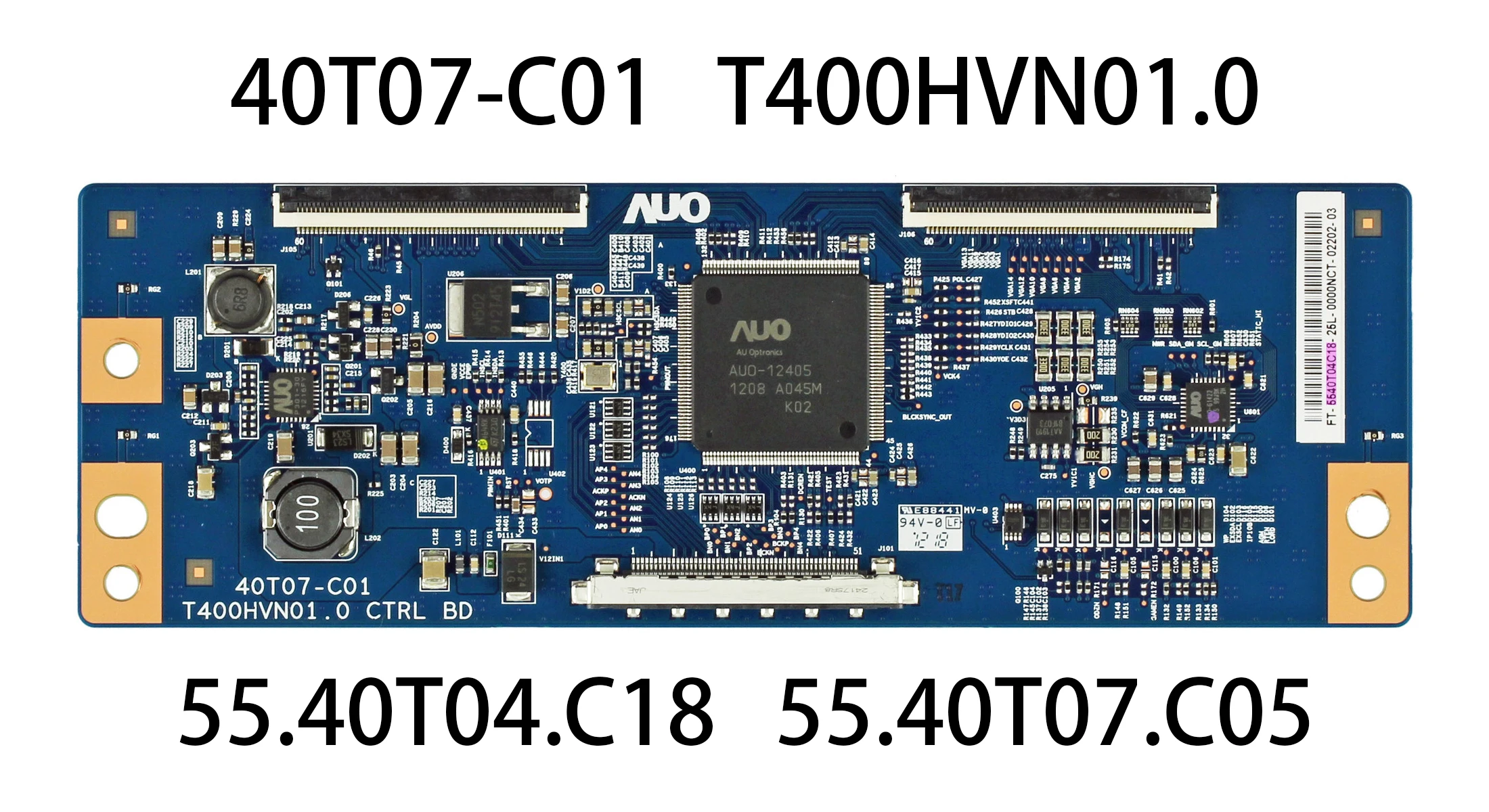 40T07-C01 T400HVN01.0 55.40T04.C18 55.40T07.C05 Logic board fits ELDFT406 ELDFW407 ELEFW408 UA40EH5000R UE40ES5500K 40 Inch TV