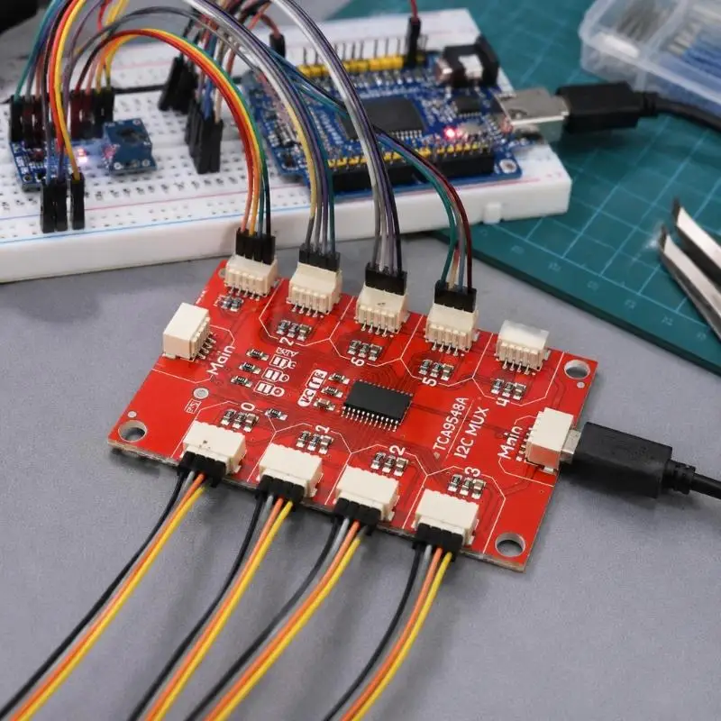 I2C Multiplexer Module with 8 Selectable Paths Adapter Board for Build Work HX5E