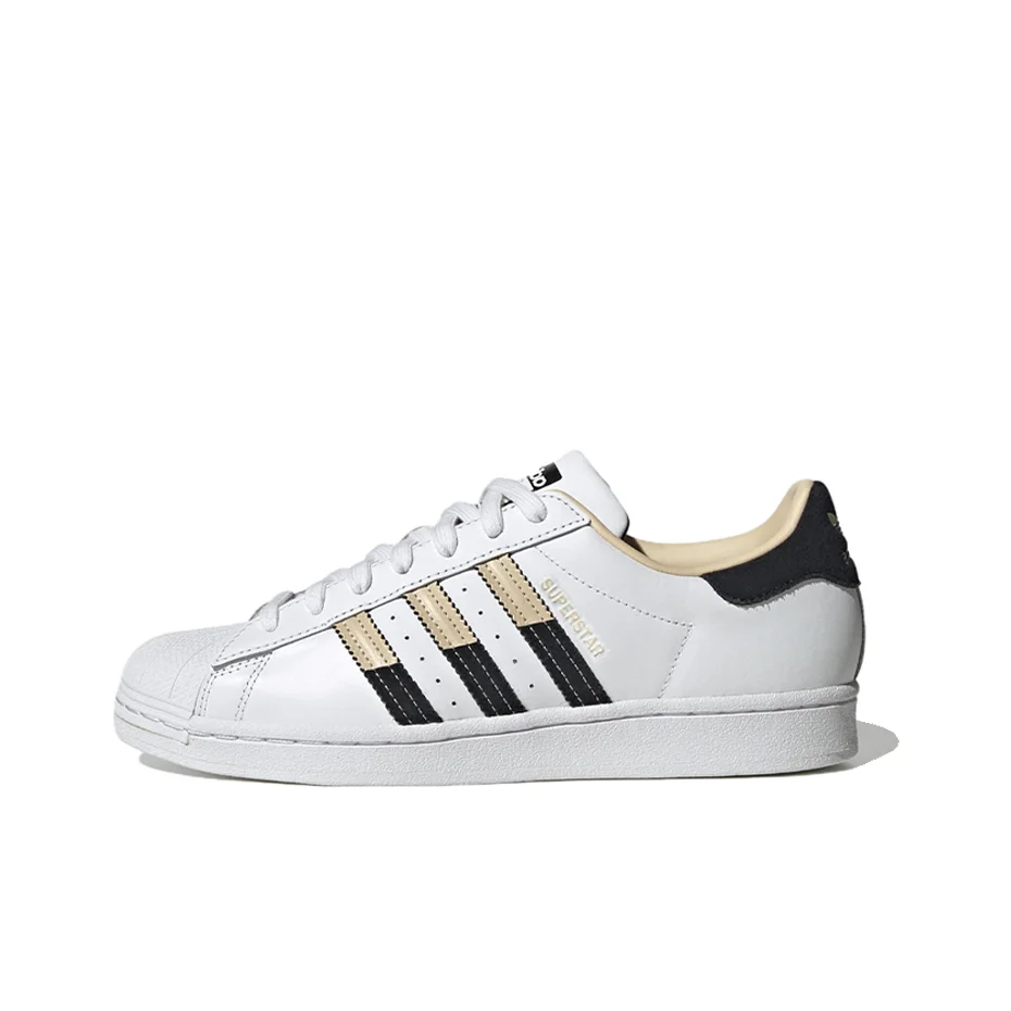 Adidas Originals SUPERSTAR Skateboard Shoes Men's Low Top White/Black HQ2166