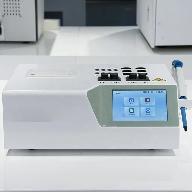 

In Stock China Coagulation Analyzer Clinical Coagulator Coagulation Analyzer Coagulometer for lab and medical