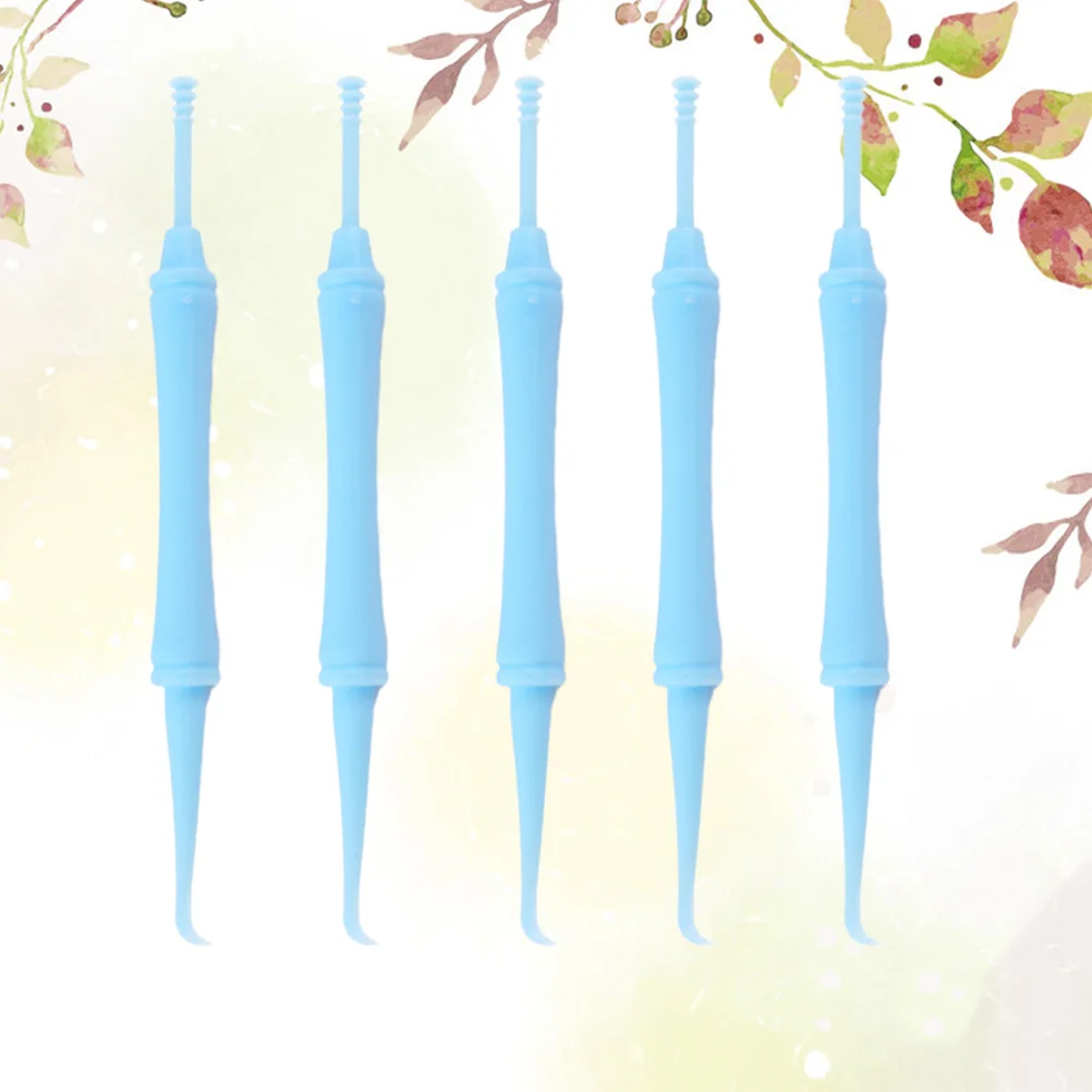 

Двуглавая ложка для удаления кюретки ушной серы, 5 шт., двусторонняя ложка