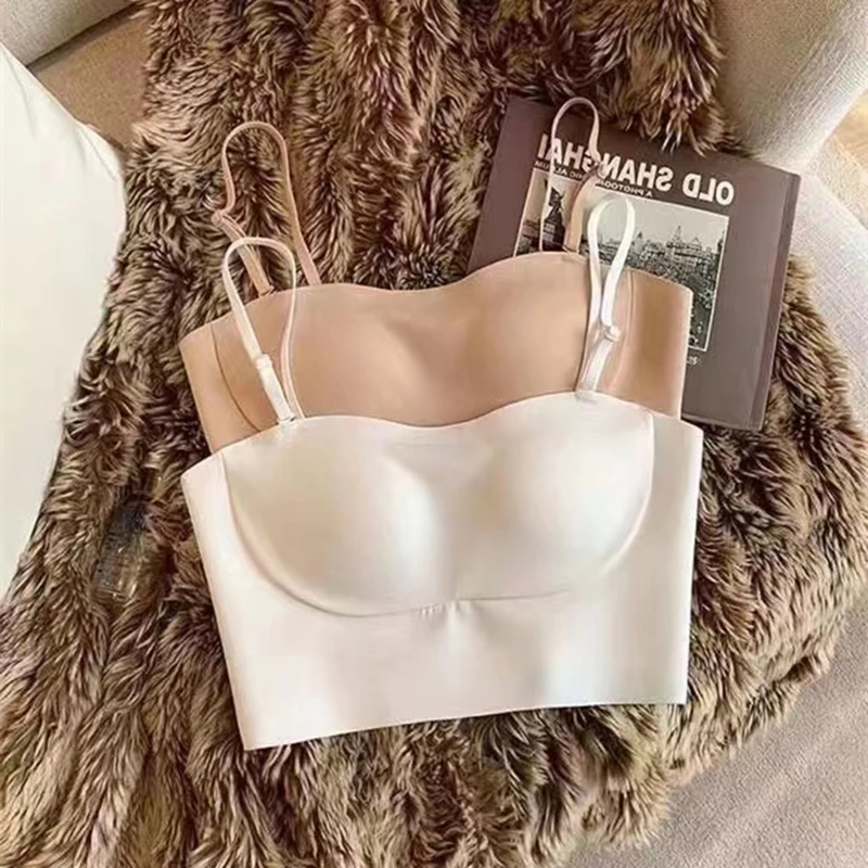 Sexy Beautiful Back Women\'s Bra Without Steel Ring Anti-light Gathering Breathable And Comfortable Sling Ladies Underwear