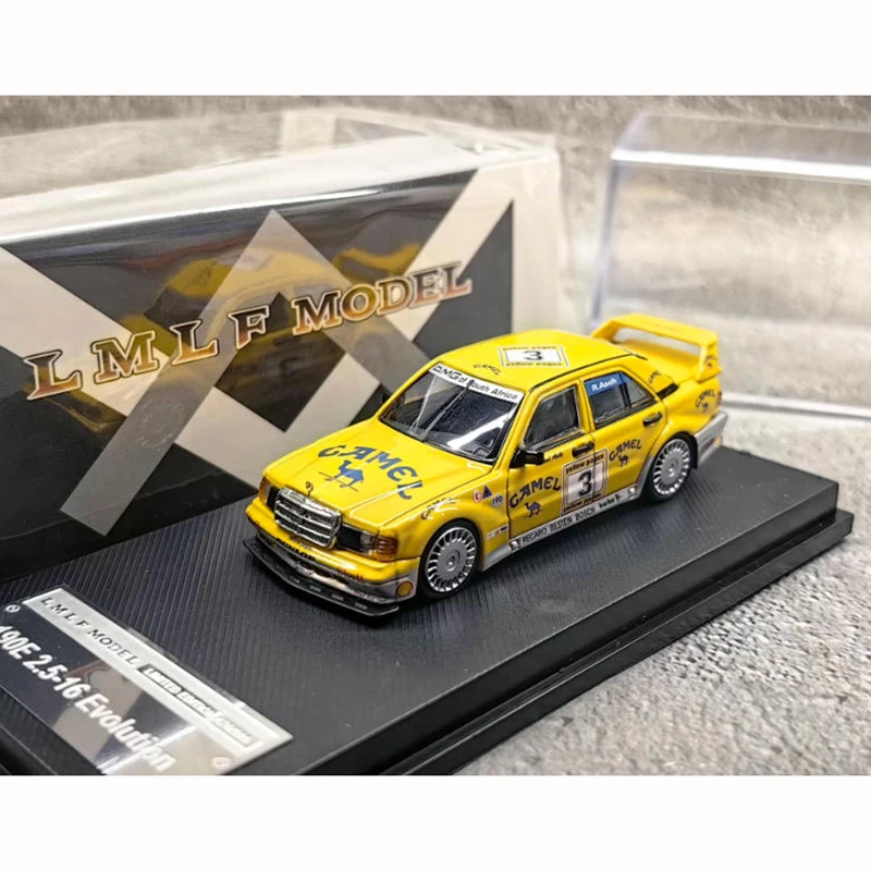 

LMLF Model 1/64 190E EVO2.5-16 Evolution Alloy Car Model Static Collection Decorated Holiday Gifts Toys