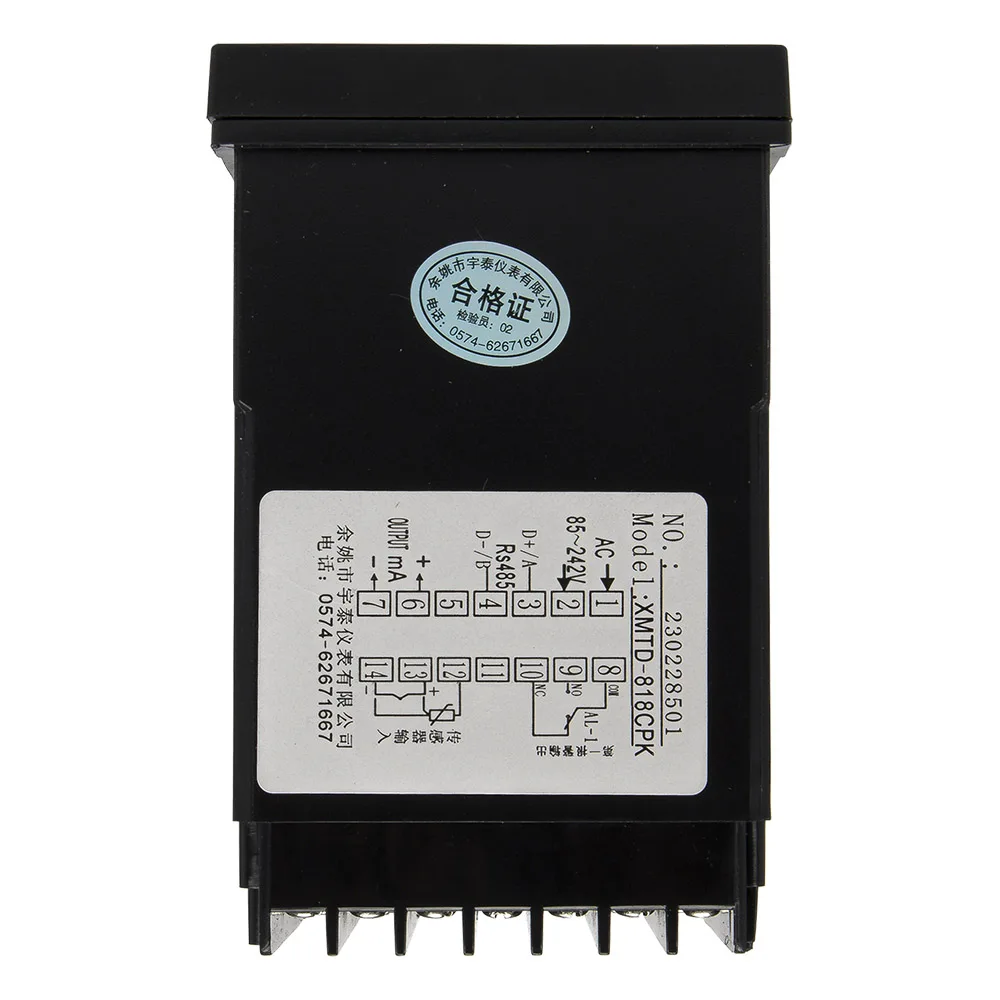 XMTD-8 RS485 modbus interface ramp soak digital temperature controller relay SSR 0-22mA SCR output (not include SSR SCR)