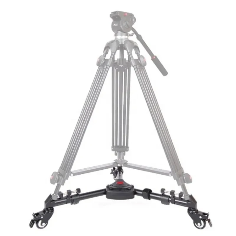 Aluminum alloy caster tripod pulley base load kg