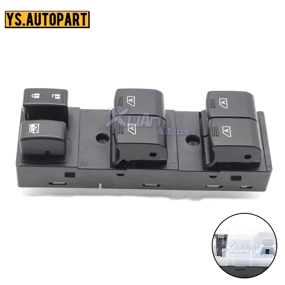 

Car Front Side Electric Master Control Lifter Power Window Switch for Infiniti G37 G25 G35 Q40 2007-2015 25401-JK42E 25401JK42E