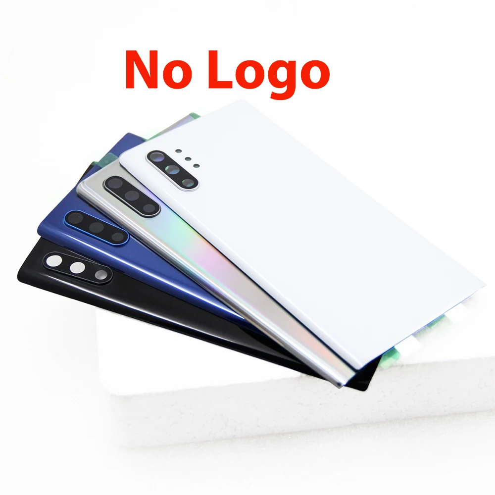Back Cover for Samsung Galaxy Note 10 / Note 10 Plus Back Door Replacement Hard Battery Case Rear Housing Cover with Adhesive image 2