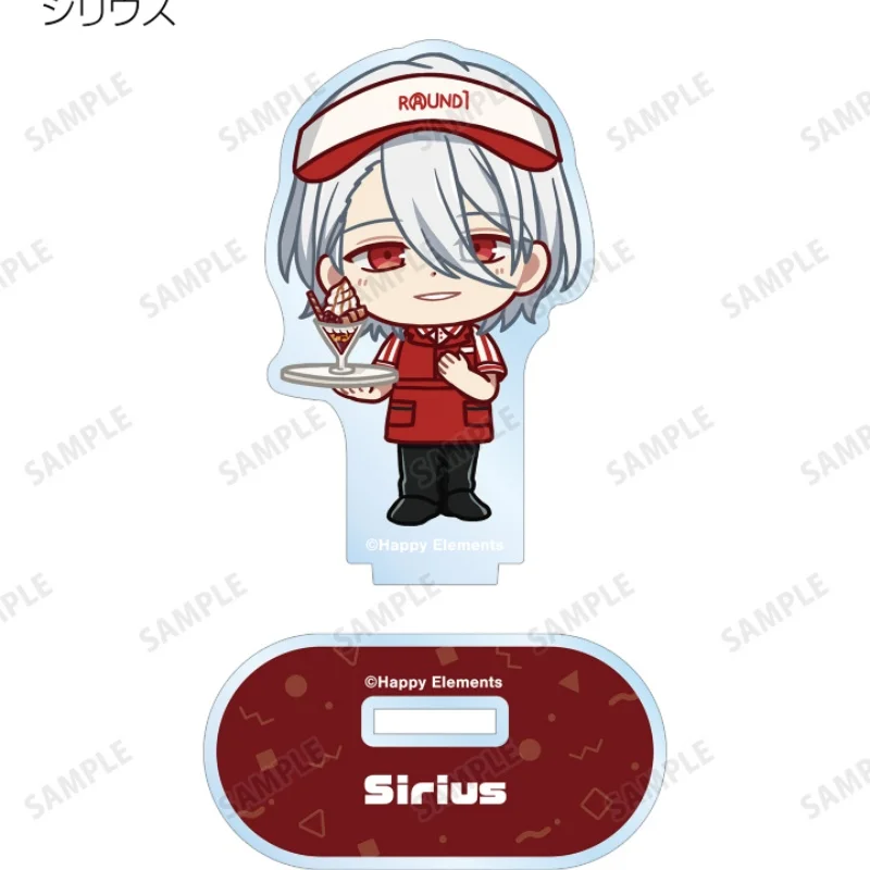 HELIOS Rising Heroes 10CM Acrylic Figure Stand Model Cosplay Toy Birthday Gift Ornament keychain Festival Christmas