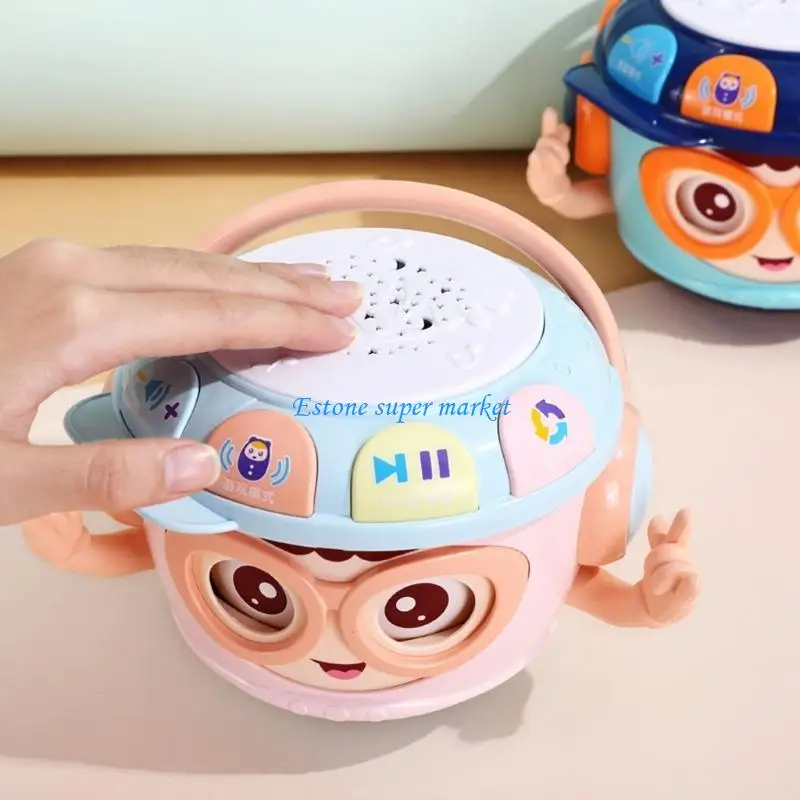 090B Kids Multifuction Poprawa inteligencji muzycznej Zabawka z bębnem bębnowym dla dziecka