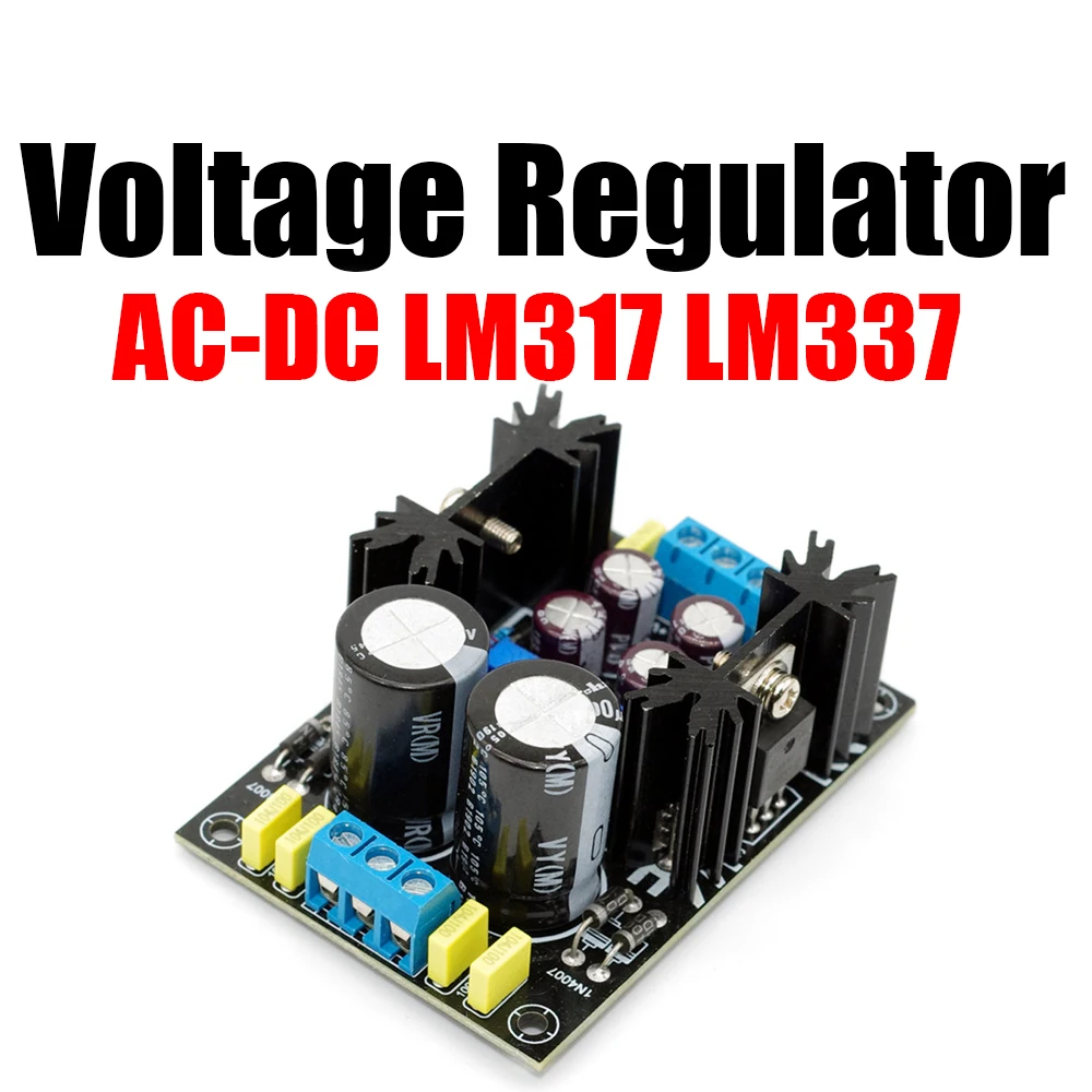 Fonte de Alimentação Positiva e Negativa Ajustável Regulador de Tensão Fonte de Alimentação Dupla para Amplificador ac para dc Lm317 Lm337 5v 12v 15v 19v 24v