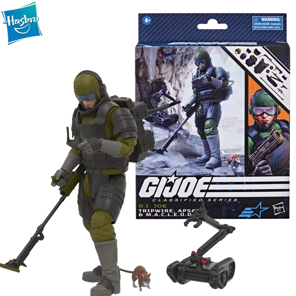 

In Stock G.I. Joe GI JOE Classified Series 6" 078 Deluxe Tripwire Apsara MACLEOD Action Figure Model Toy Collection Hobby Gift