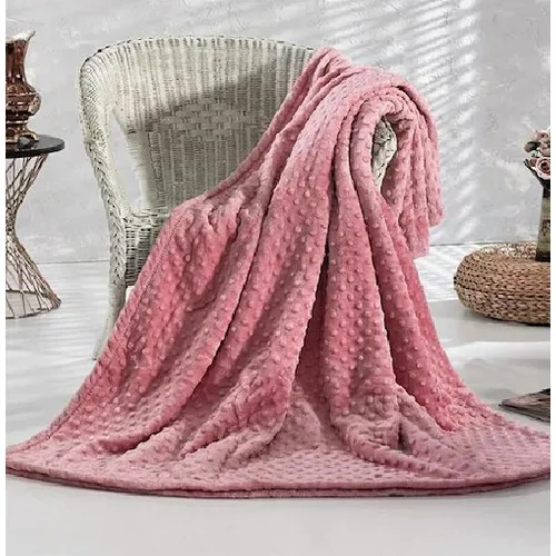 Merino Pearl Bud Blanket Color Rose Double Personality