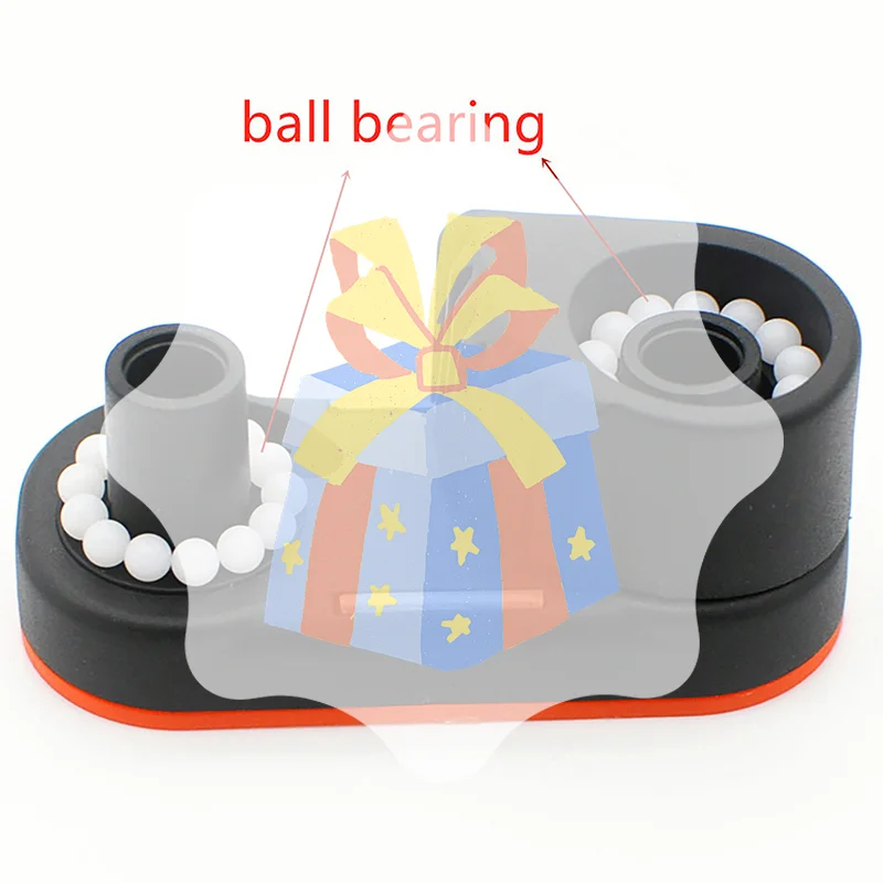 المواد المركبة كام المربط مع الكرات Carbo Cam Kit حبل Fairlead الملحقات