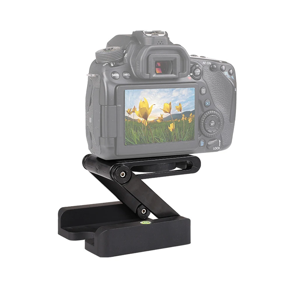

Z Shape Foldable Plastic Camera Platform Tripod Stand Holder For Dslr Smartphone Tablet 1/4 3/8 Screw Holes Lightweight Portable
