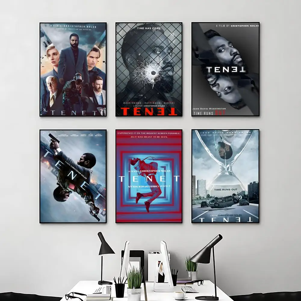 Movie Tenet Poster Posters Anime Room Decor Decoration Movie Backpack Wall Interior Music Wall Art