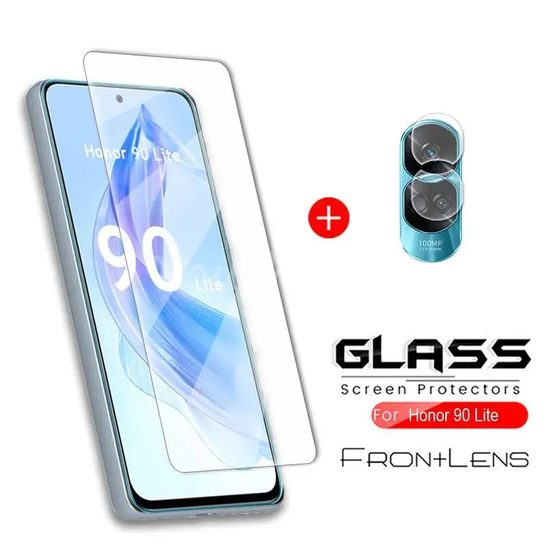 For Honor 90 Lite Glass Honor 90 Lite Tempered Glass Screen Flim 9D Camera Protector Flim Honor 90 Lite Glass