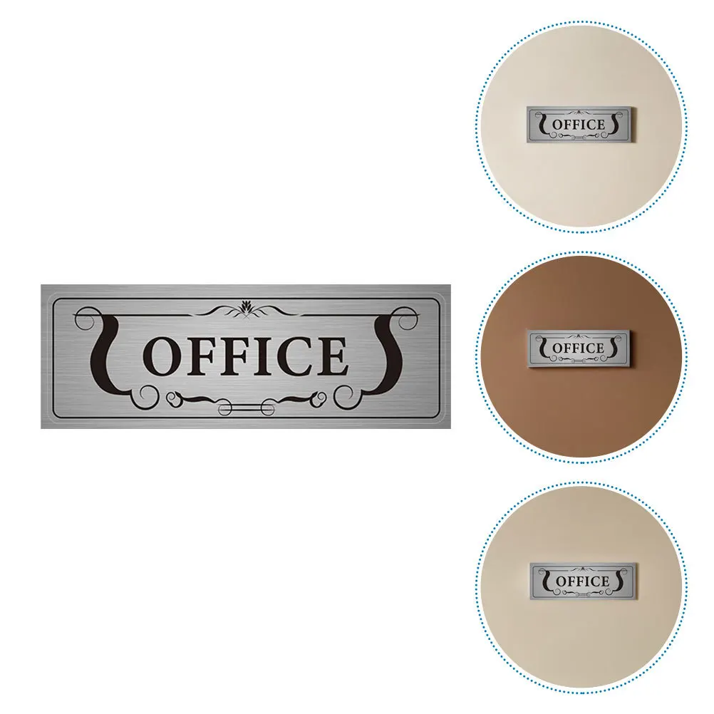 

4 шт., наклейки на дверь офиса, съемные этикетки из ПВХ для окон деловой комнаты, стены, профессиональная организация, наклейки на дверь