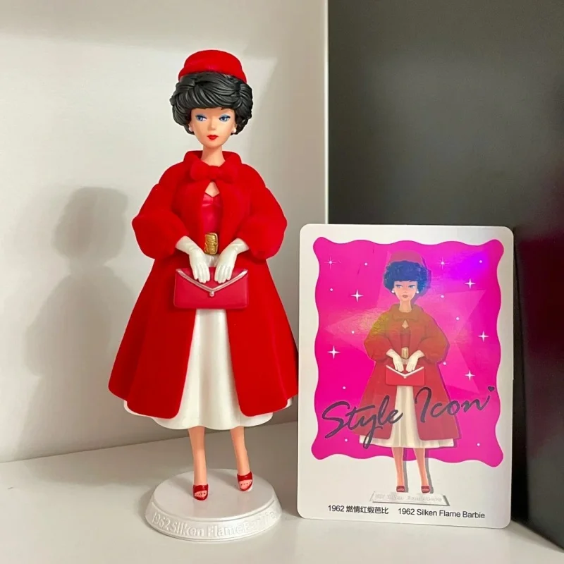 POP MART Barbie Style Icon Series Blind Box Mystery Box Guess Bag Toys Doll Cute Anime Figure Desktop Ornaments Collection Gift view 3