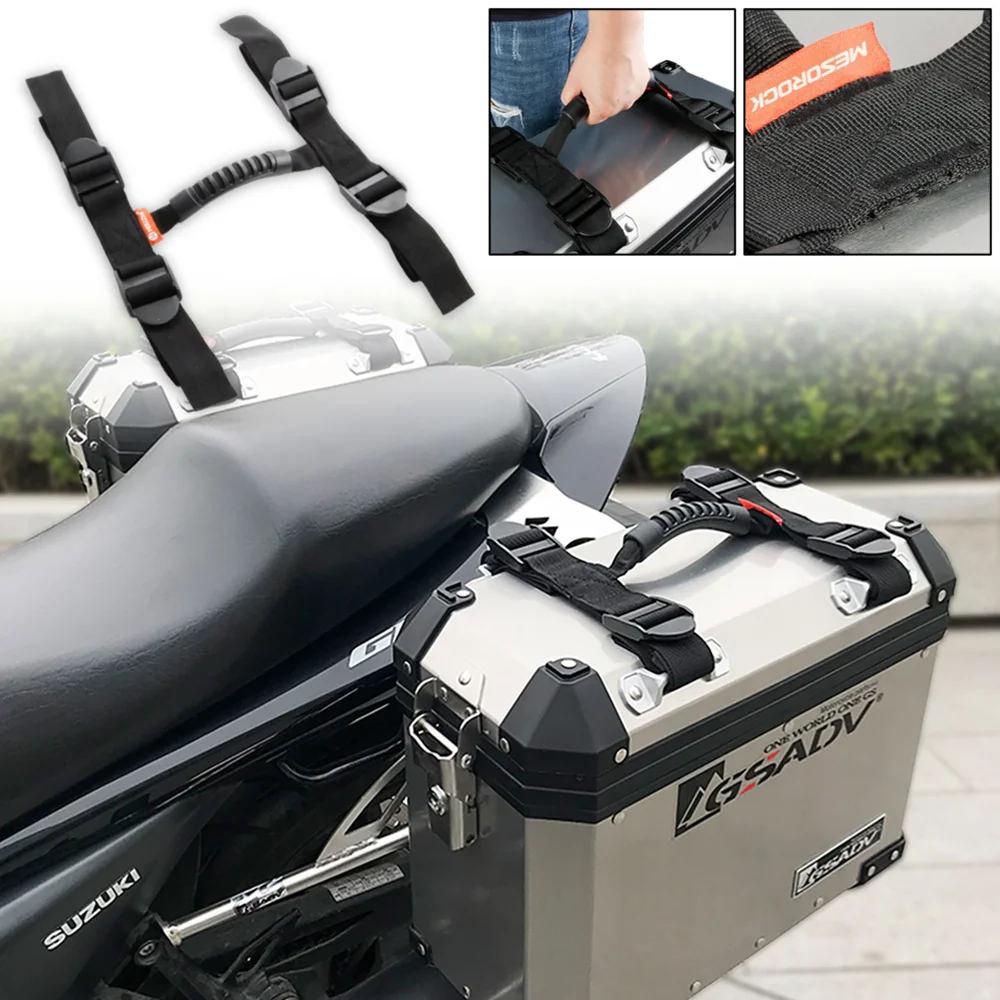 Motorcycle Handle Rope Panniers Side Box Top Case Strap For Benelli Trk 502 trk502 For BMW R1200GS Adv R1250GS F750GS For HONDA