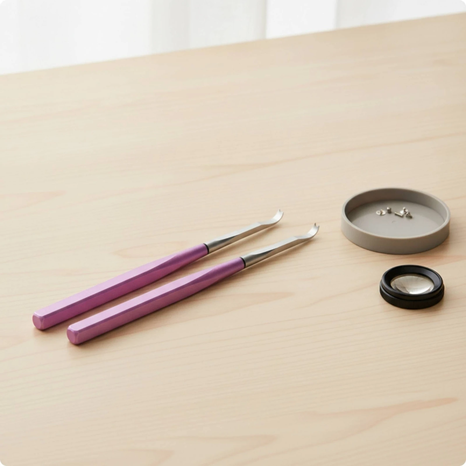 Watch Hand Removal Tool Professional Watch Hand Remover Hexagonal Compact for Watchmakers, Bench Work