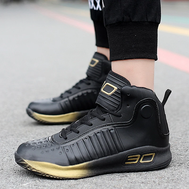 2024 Men Basketball Shoes High Top Sneakers for Men Basket Shoes Anti-slip Trainers Women Outdoor Sports Shoes Tenis Masculino