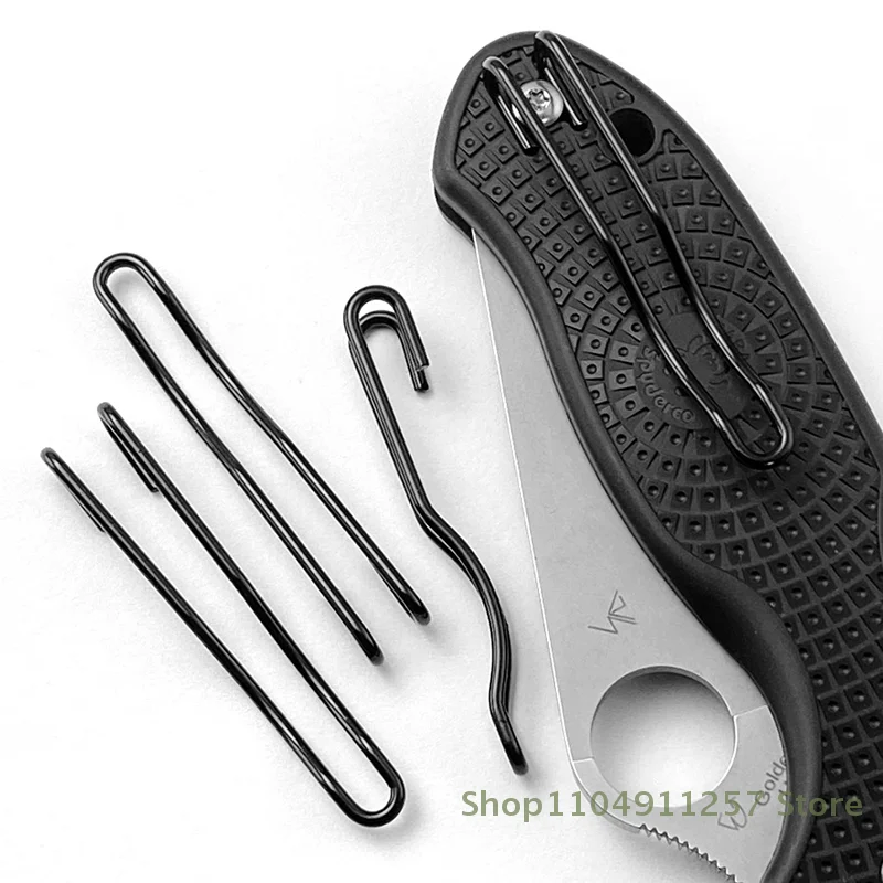 

1 Pc Steel Wire Back Clip For Knife Custom Back Folding Clip Tool Pocket Accessories DIY Knife Update Supplies