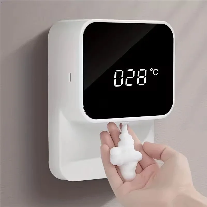 Automatic Induction Soap Wall Mounted Sensor Soap Dispenser, Touchless Hand Sanitizer Dispenser,Hand Soap Container For Bathroom