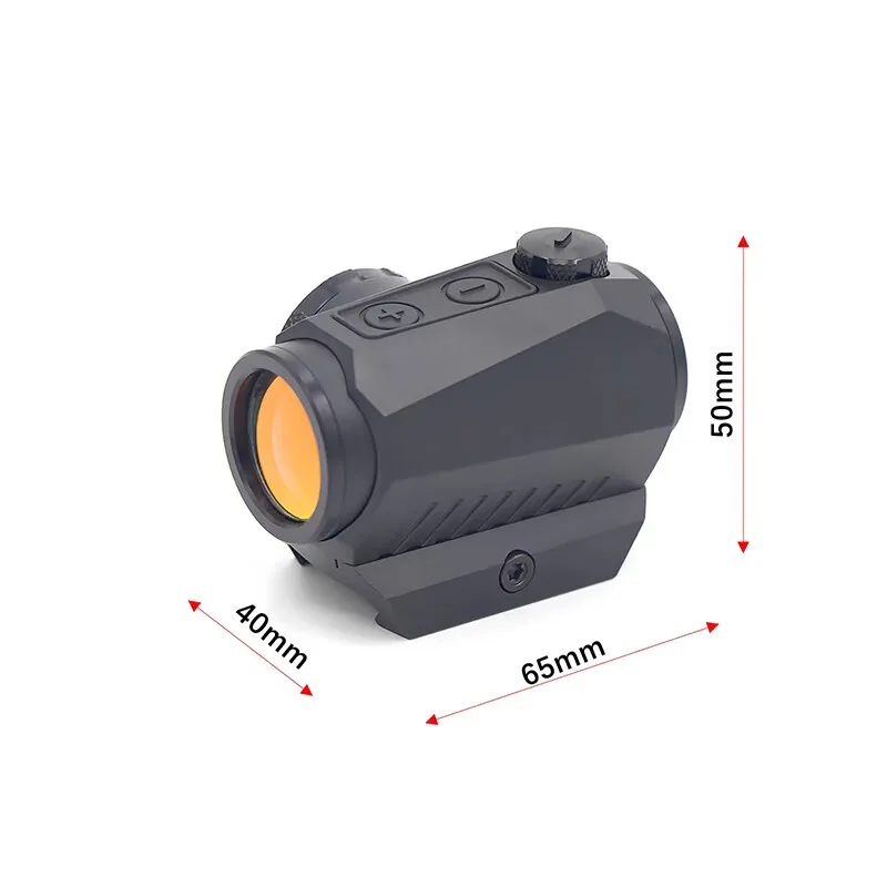 Explorer official R5 pistol red dot sight, high transparency iris with motion sensing switch, low-power metal material