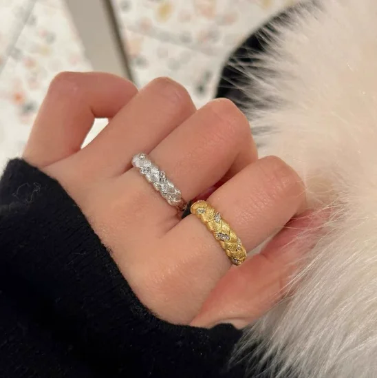 

Серебряные кольца из пшеницы 925, кольца на палец для женщин, позолоченные кольца