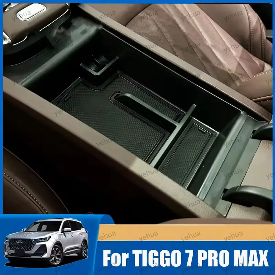 

Car Central Console Armrest Box Storage Container Organizer Holder Tray Accessories For Chery Tiggo 7 Pro Max 2024 2025