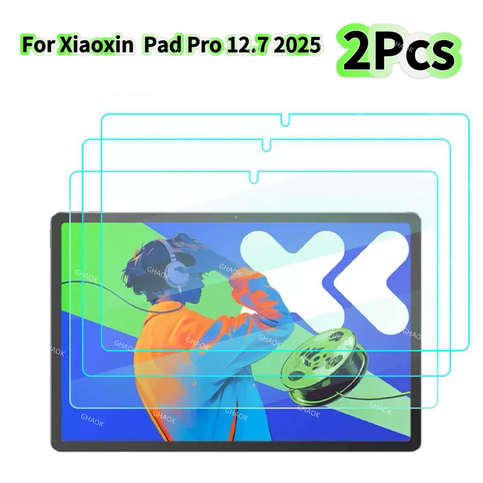  2PCS Tempered Glass For Lenovo Xiaoxin Pad Pro 12.7inch 2025 Screen Protector for Idea Tab Pro 12.7"TB373FU Tablet Film 