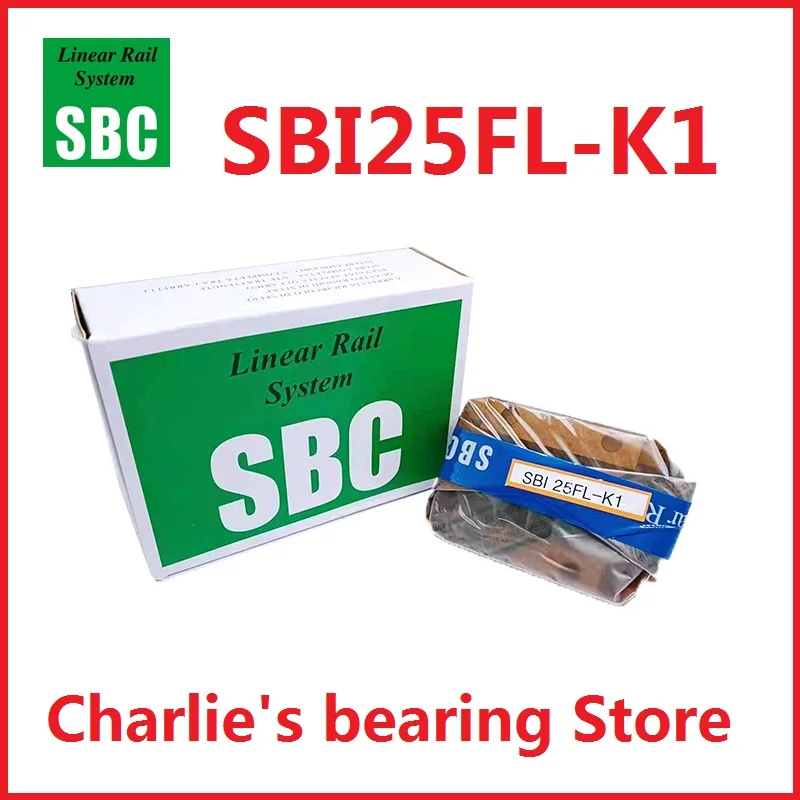 1pc 100% brand new original genuine Korea SBC linear guide flange slide bearing SBI25FL large quantity in stock