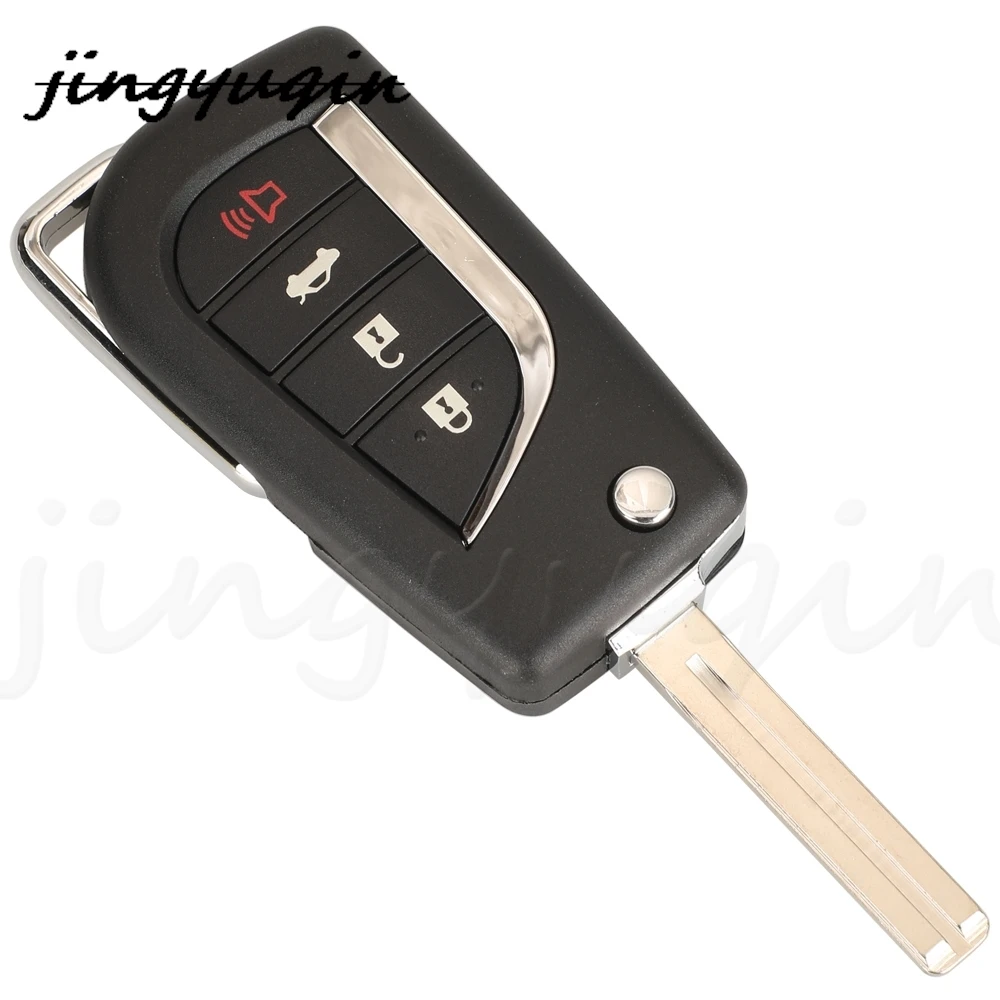 jingyuqin HYQ12BGF Remote Car Key Fob 433MHz FSK 8A Chip For Toyota Camry Corolla Wilander Levin RAV4 Frontlander 2018 - 2022