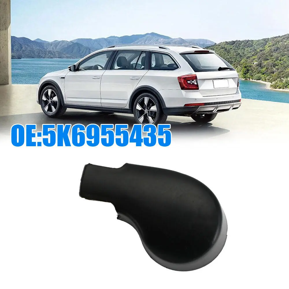 Rear Wiper Rocker Bolt Cap  For VW Golf MK6/MK7 Passat B8 Touran 5K6955435 Rear Wiper Arm Nut Cover Car Accessories