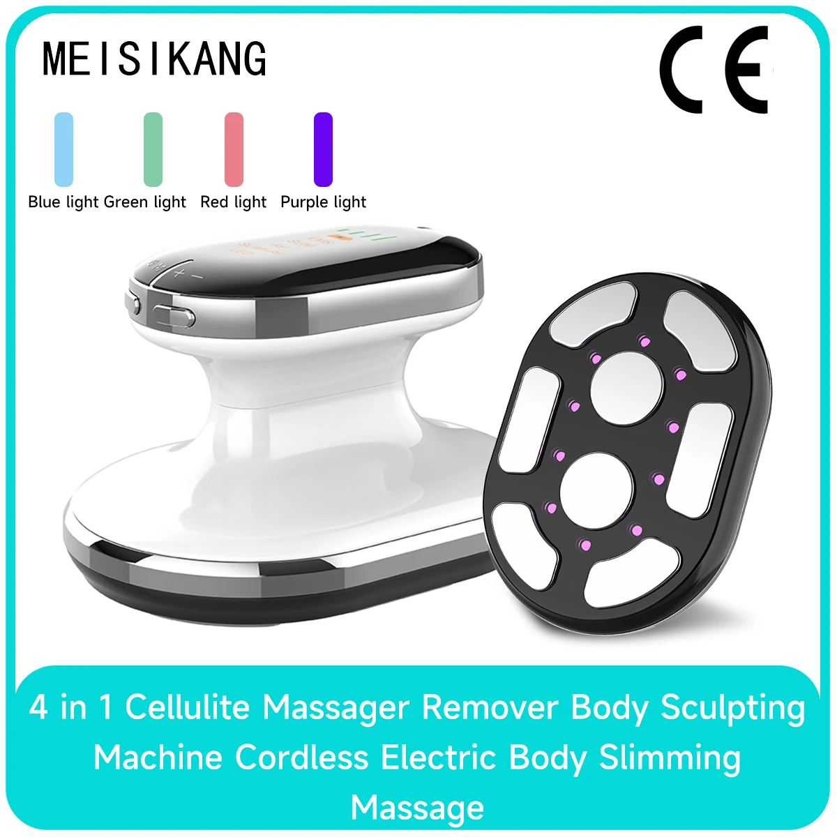 

EMS & RF Radio Frequency Body Slimming Machine Fat Burner Slim Shaping Device LED Light Therapy Lose Weight Cellulite Massager