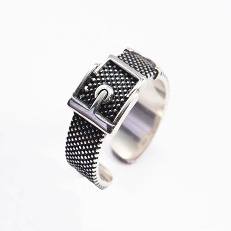 Korean Style New Gothic Belt Rings For Women Wedding Rings Ladies Accessories Charm Jewelry Wholesale