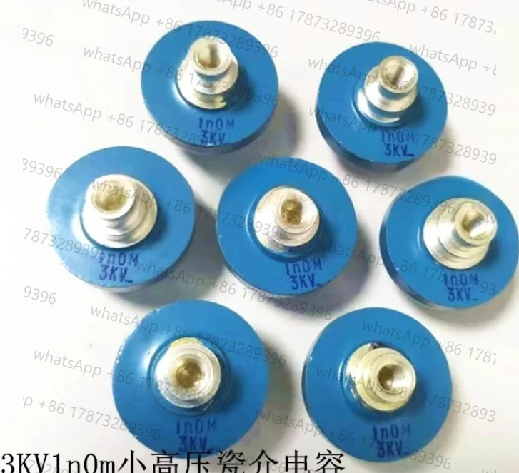 Capacitor Cerâmico de Alta Tensão 3kv1n0m para Máquinas de Alta Frequência, Capacitor de Descarga de Ciclo Alto DT203kv102 / 1000pf