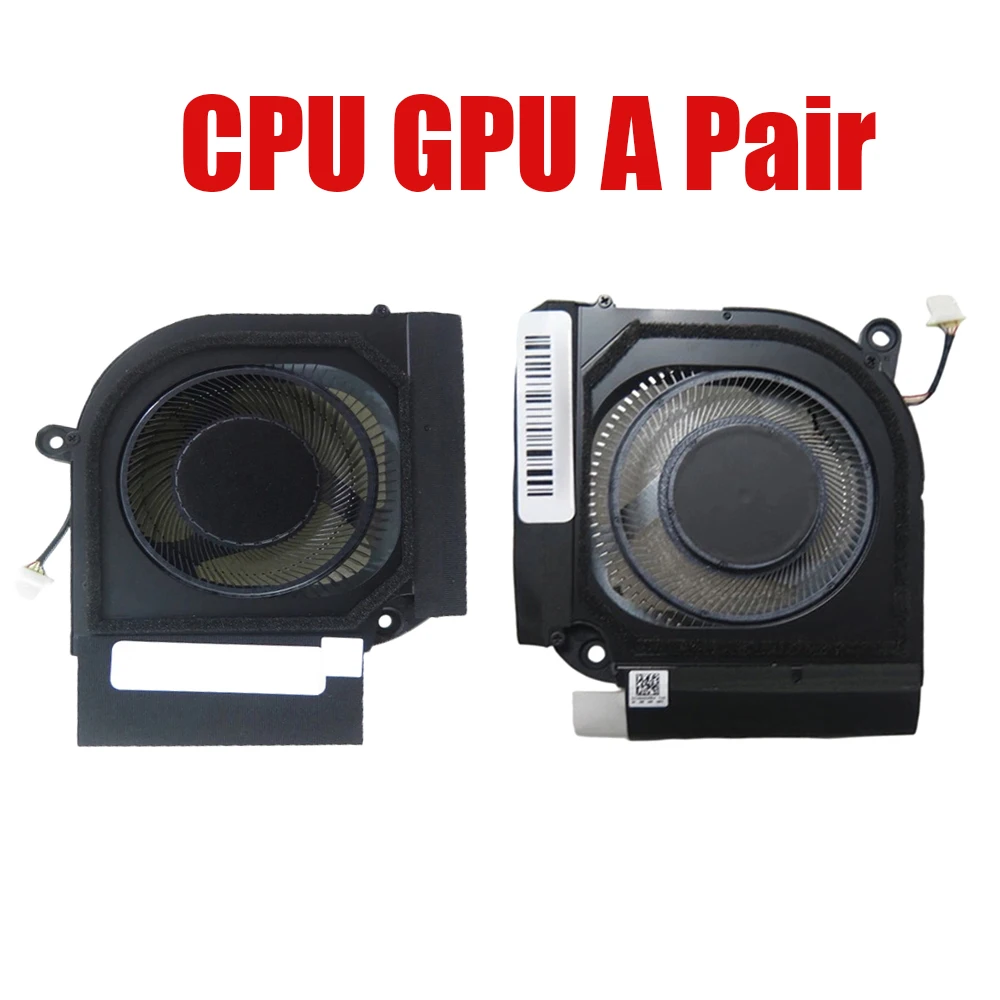 For Acer For Predator Helios 300 PH317-55 N20C11  DC12V Laptop CPU GPU Fan New