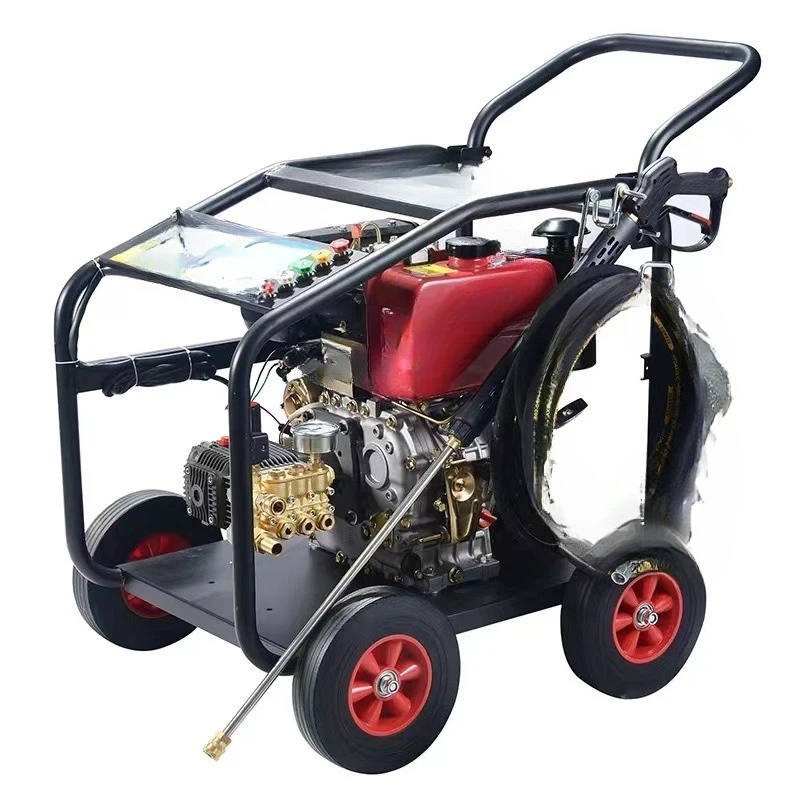 

Diesel high power pressure mobile car washing machine