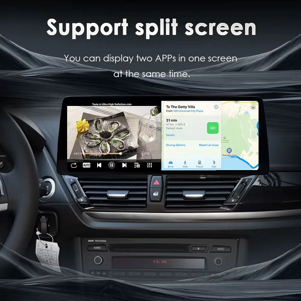 شاشة 12.3 بوصة أندرويد 15 لسيارة Mercedes Benz C-Class W204 S204 2006-2011 نظام تحديد المواقع مشغل فيديو الوسائط المتعددة راديو رئيس 4G Carplay