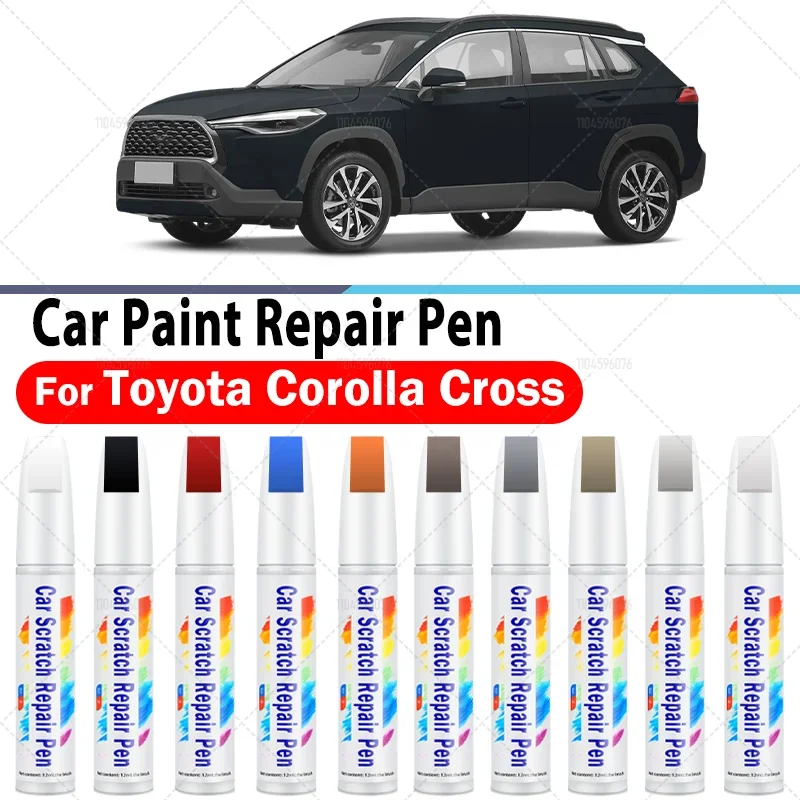 

Для Toyota Corolla Cross 2020-2025 E210 ручка для ремонта краски Touch Up средство для удаления царапин DIY автоаксессуары черный, белый, серебристый, красный