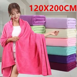 The new towel microfiber bath towel is super absorbent, soft and quick-drying, super large bath towel, multi-purpose travel spor
