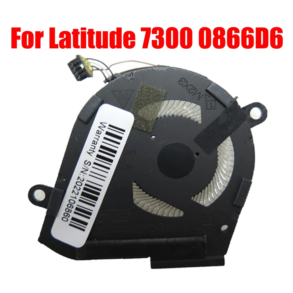 

Laptop CPU Fan For DELL For Latitude 7300 0866D6 866D6 EG50040S1-CF00-S9A DC28000NDS0 ND65C18-18G17 DC5V 0.34A New