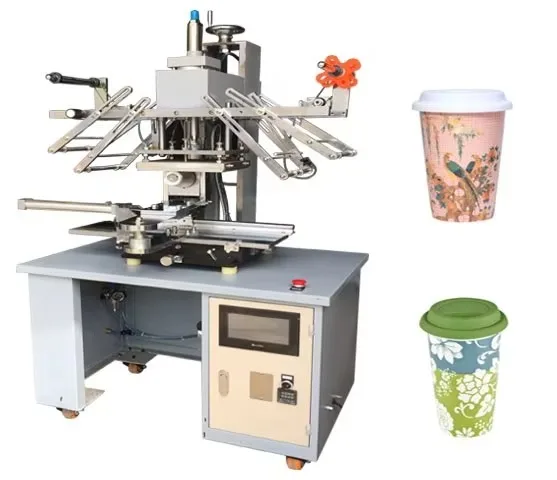 For HT-C-200 conical thermal transfer cup printing machine, thermal transfer paper printing machine for cups